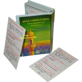 Quiz Competition Cards