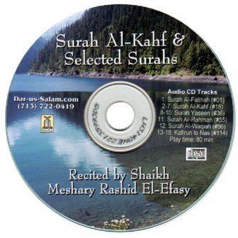 Surah Al-Kahf & Selected Surahs by Al-Efasy (CD)
