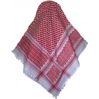 Shemagh / Ghutra (Red/White)
