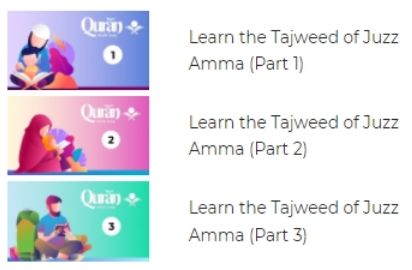 The Complete Learn The Tajweed of Juzz Amma Series-412x270